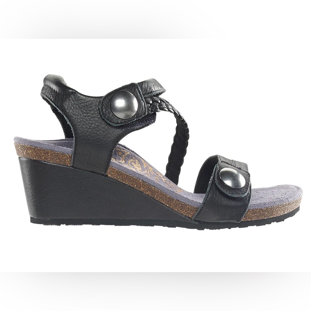 Aetrex Naya Wedge Sandals Shoes